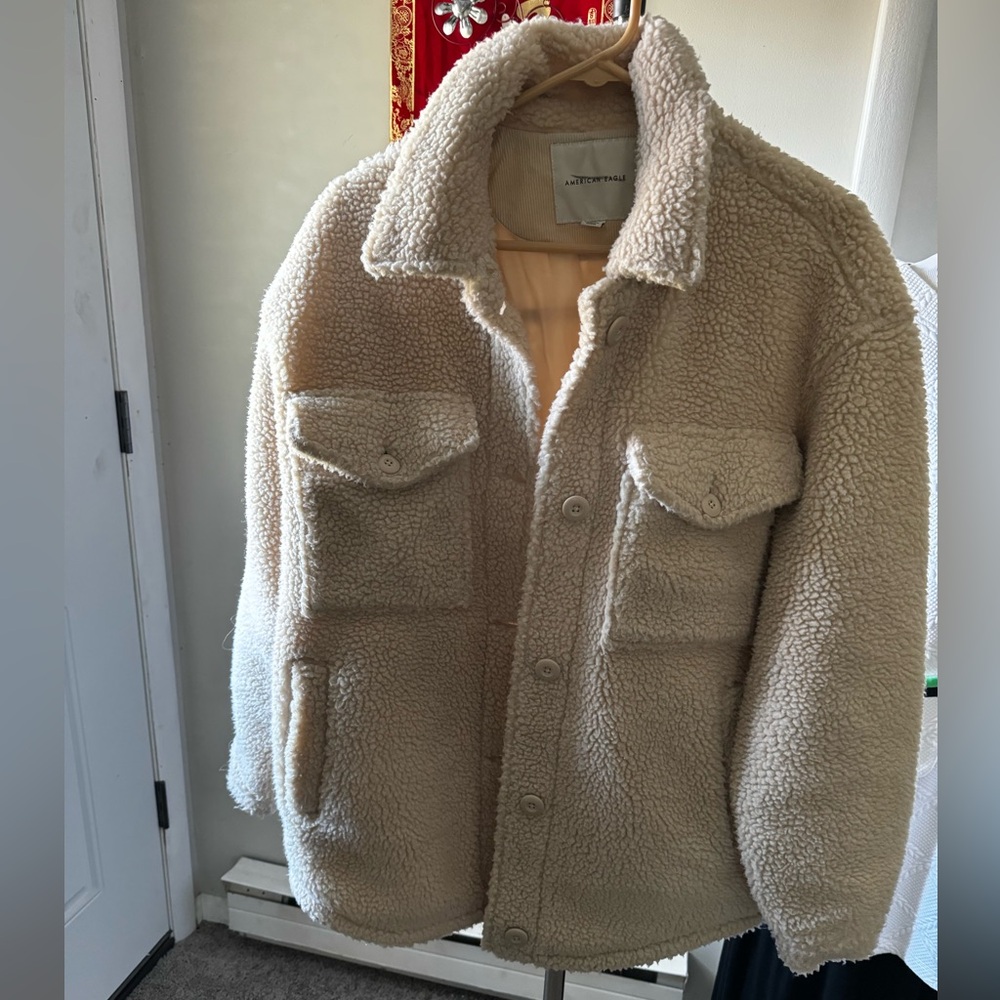 Sherpa American Eagle Shacket (Jacket and shirt combo)